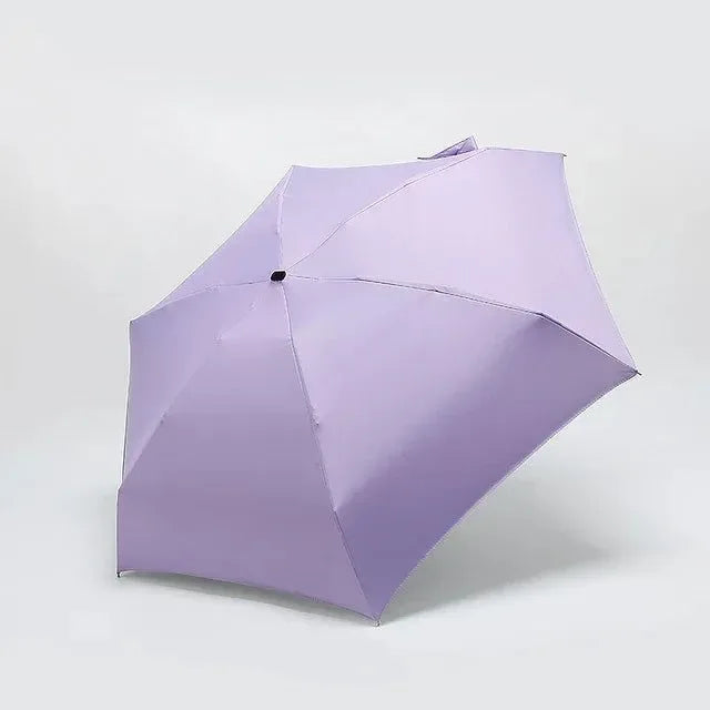Mini Pocket Folding Umbrella – Fashionable, Windproof & UV Protection for Travel - Trekker Essentials
