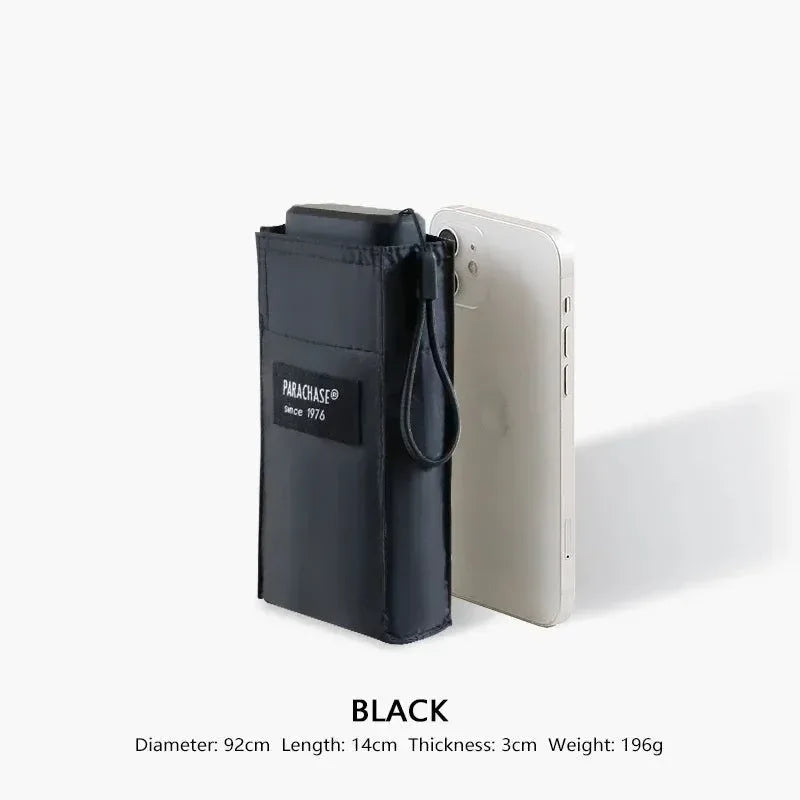 Mini Pocket Umbrella - Portable, Windproof, and Anti-UV UPF50+ Protection - Trekker Essentials