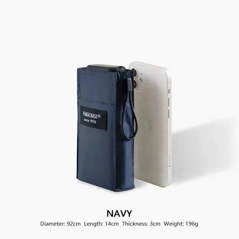 Mini Pocket Umbrella - Portable, Windproof, and Anti-UV UPF50+ Protection - Trekker Essentials