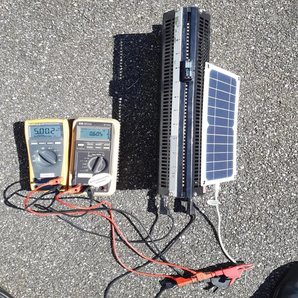 Mini Solar Panel 5W 6V/12V with USB Output - Waterproof Solar Cell for Phone Charging, Power Banks, and Outdoor Activities - Trekker Essentials