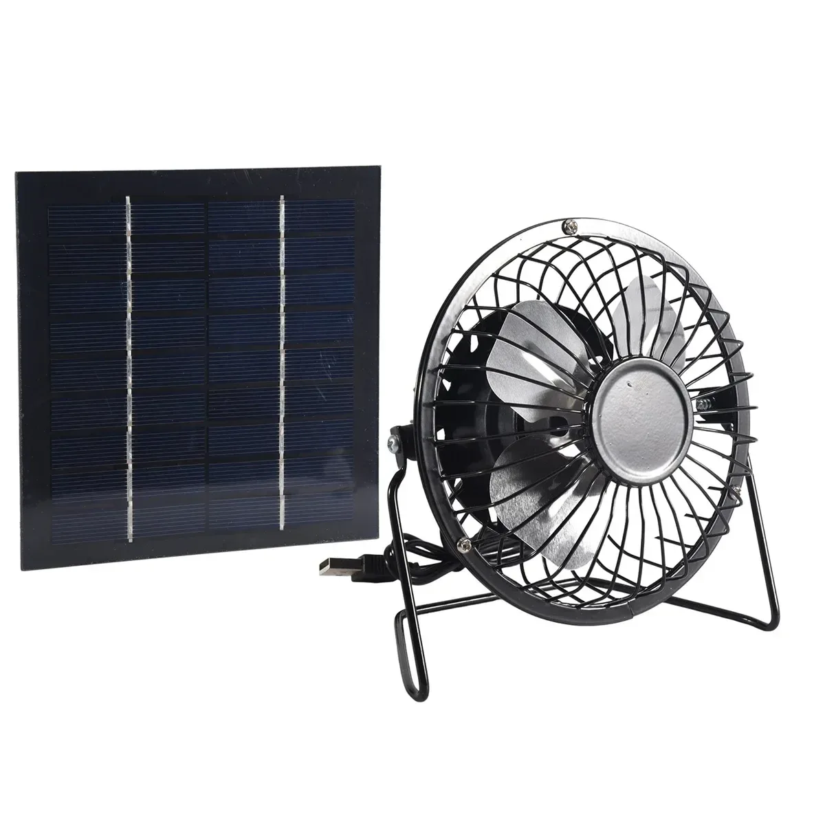 Mini Solar-Powered Ventilation Fan – 5W Portable Exhaust Fan for Offices & Outdoors - Trekker Essentials