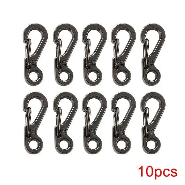 Mini Spring Hang Carabiner: Essential EDC Gear for Climbing and Camping - Trekker Essentials