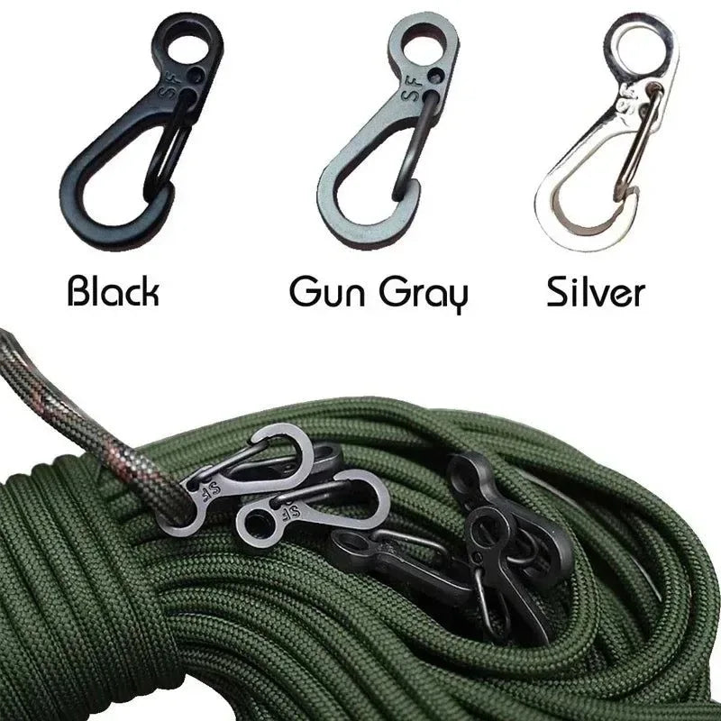 Mini Spring Hang Carabiner: Essential EDC Gear for Climbing and Camping - Trekker Essentials