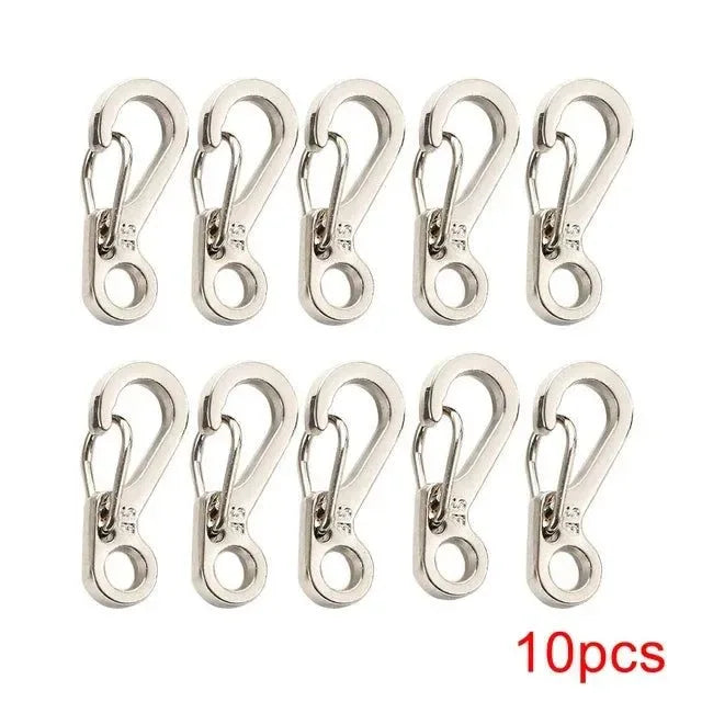 Mini Spring Hang Carabiner: Essential EDC Gear for Climbing and Camping - Trekker Essentials