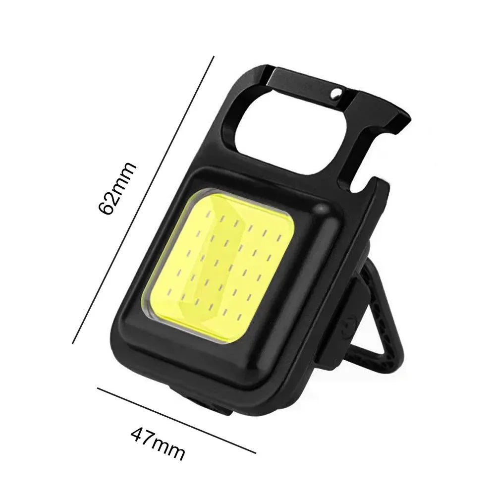 Mini USB Rechargeable LED Flashlight - Portable Work Light for Outdoor Camping - Trekker Essentials