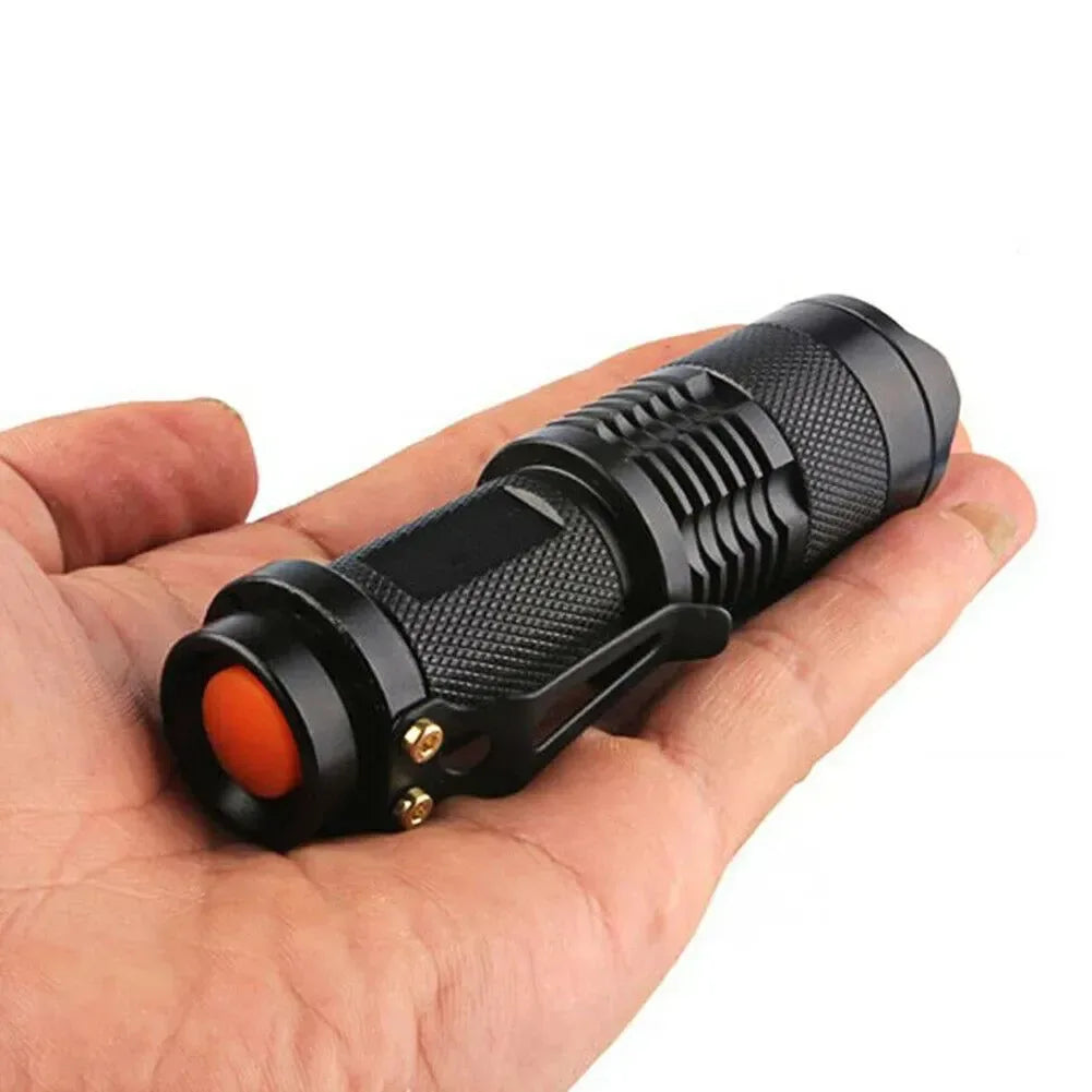 Mini Waterproof LED Tactical Flashlight - Compact and Powerful for Outdoor Travel and Camping - Trekker Essentials