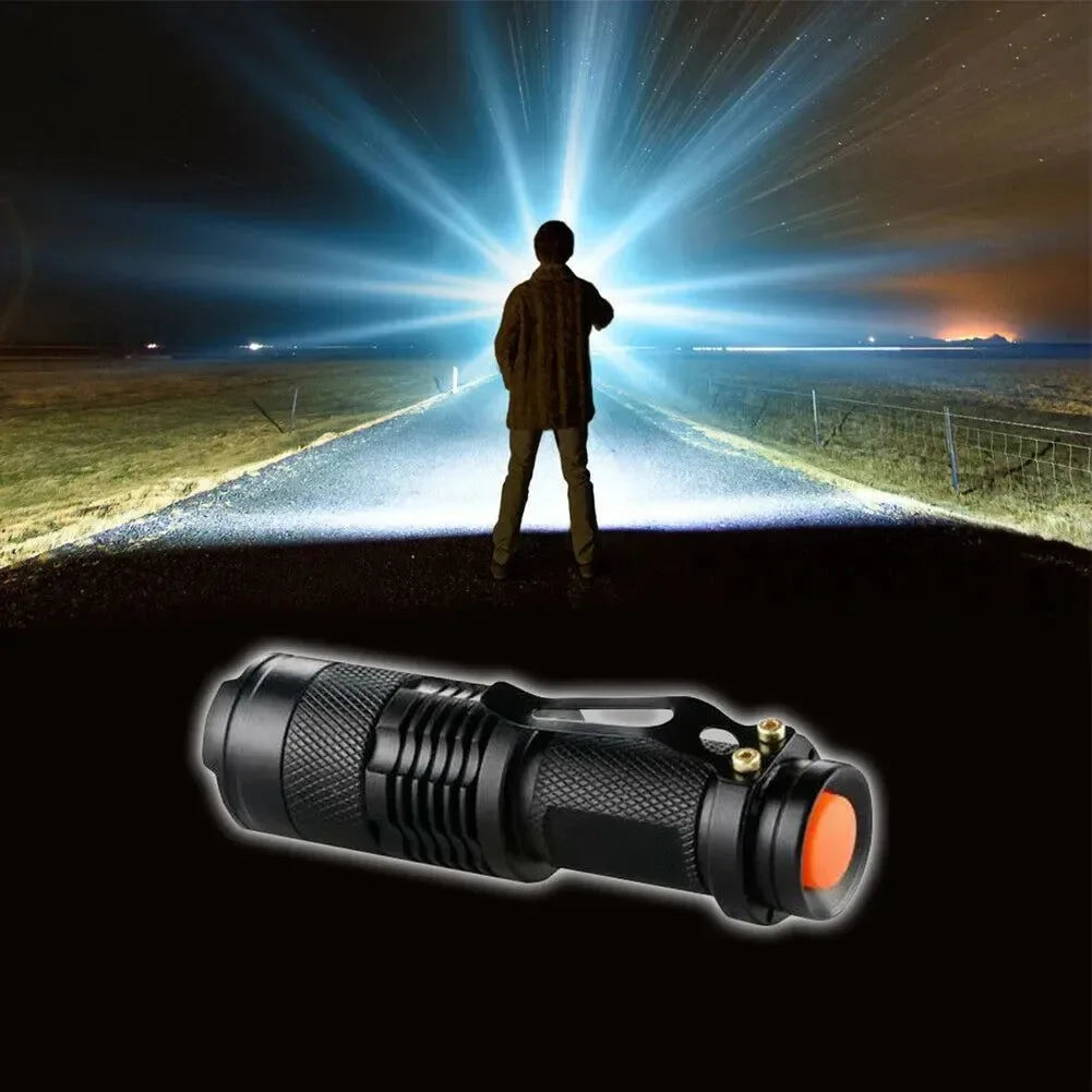 Mini Waterproof LED Tactical Flashlight - Compact and Powerful for Outdoor Travel and Camping - Trekker Essentials