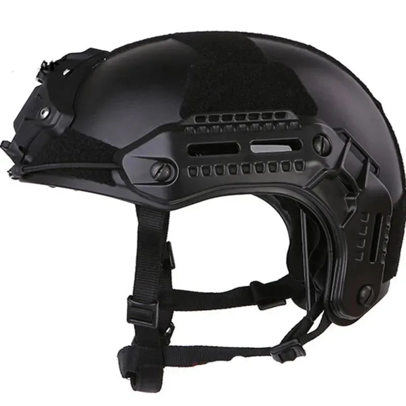 airsoft protective gear MK Series Tactical Helmet with Protective Pads for Airsoft, Hiking, an – Trekker Essentials