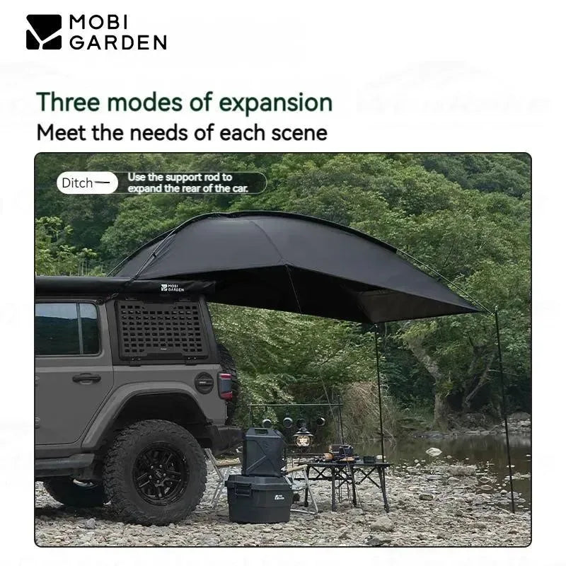 MOBI GARDEN Car Side Tent – SUV Docking Camping Canopy (8㎡) Advanced Canopy Awning Outdoor - Trekker Essentials