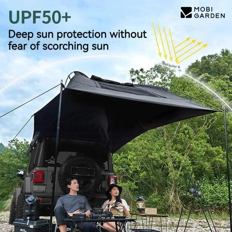 MOBI GARDEN Car Side Tent – SUV Docking Camping Canopy (8㎡) Advanced Canopy Awning Outdoor - Trekker Essentials