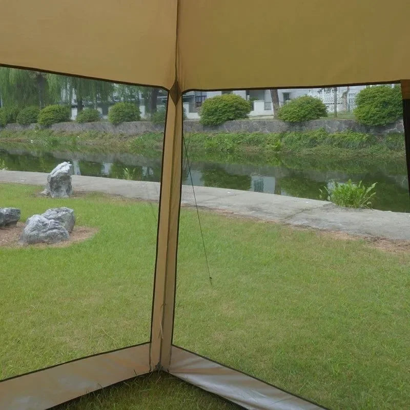 Mosquito-Proof Camping Beach Shade Tent for 5-8 People - Outdoor Sun Shelter - Trekker Essentials