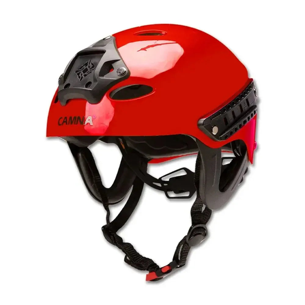 Multi-Function Outdoor Adventure Helmet with Ear Protection - Rock Climbing, Caving, and Water Sports - Trekker Essentials