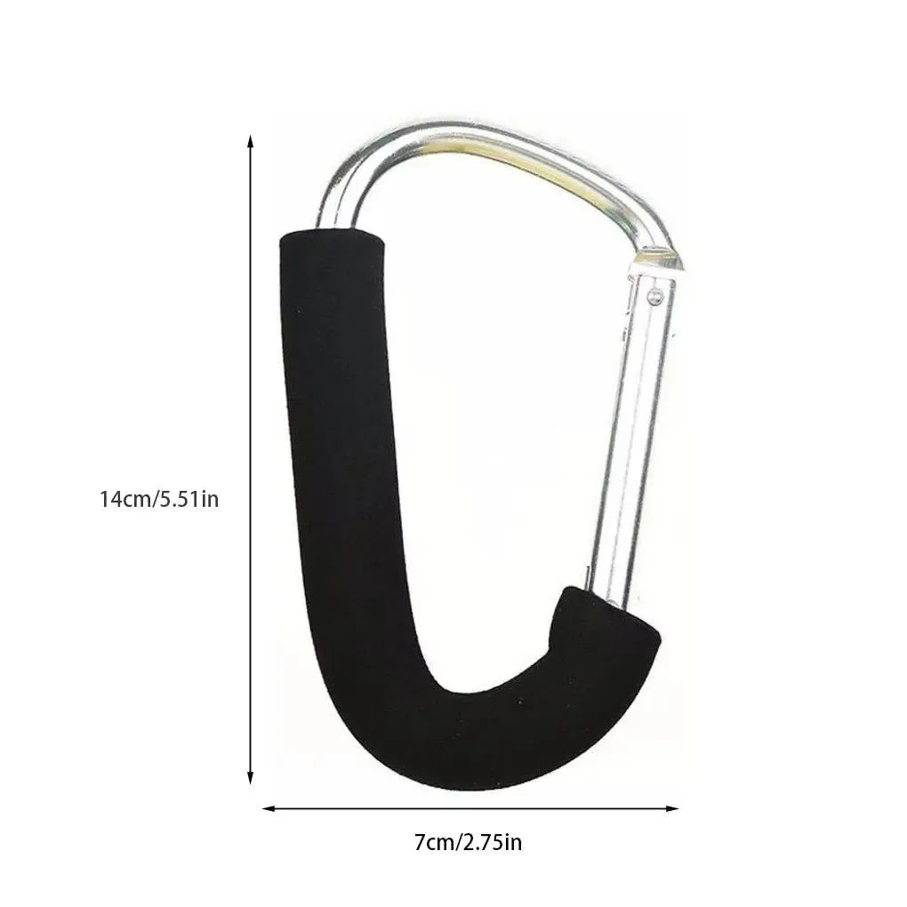 Multi functional Aluminum Carabiner Screw for Versatile Hanging and Carrying - Trekker Essentials
