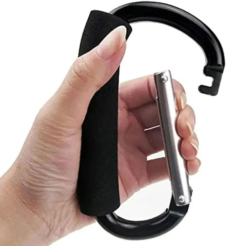 Multi functional Aluminum Carabiner Screw for Versatile Hanging and Carrying - Trekker Essentials
