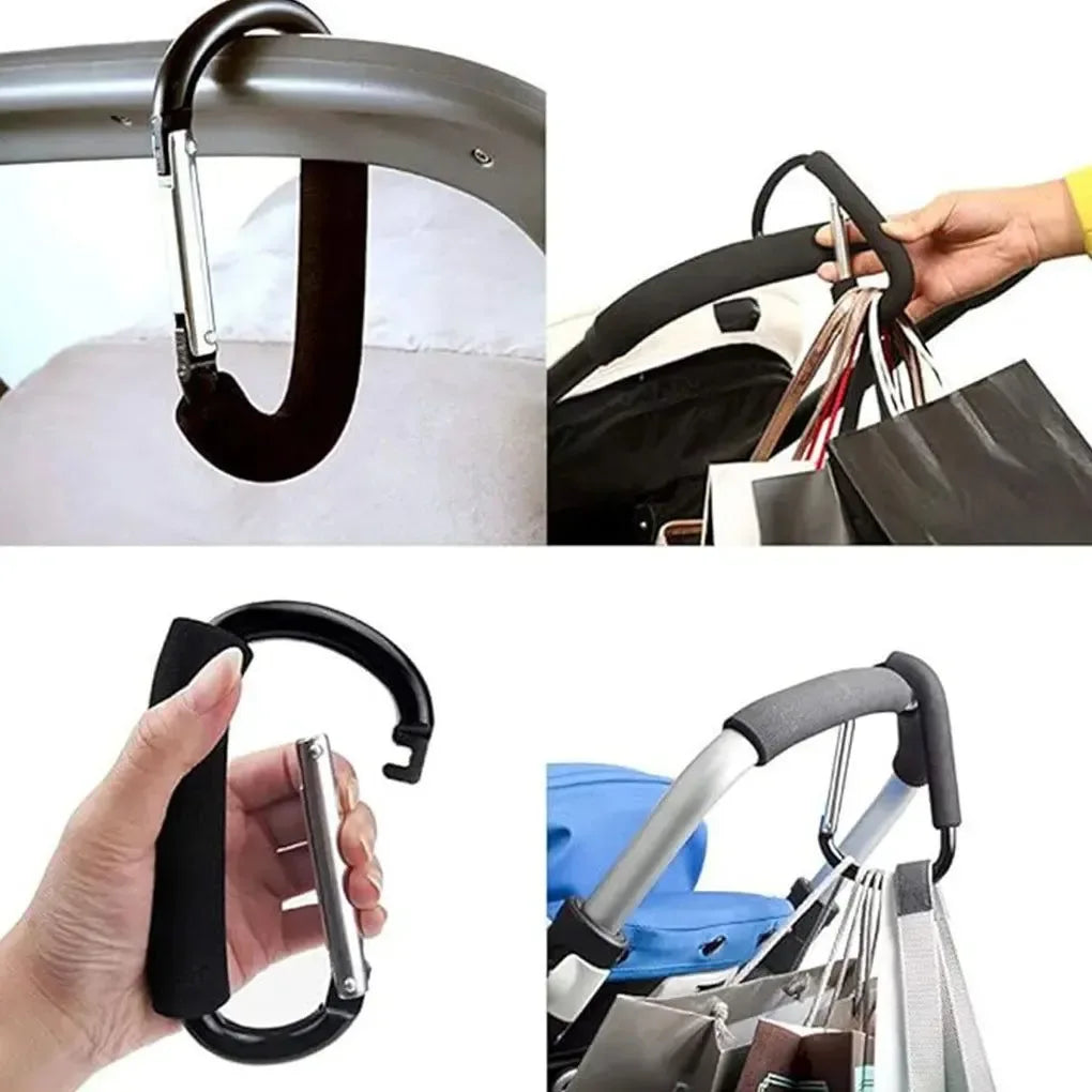 Multi functional Aluminum Carabiner Screw for Versatile Hanging and Carrying - Trekker Essentials