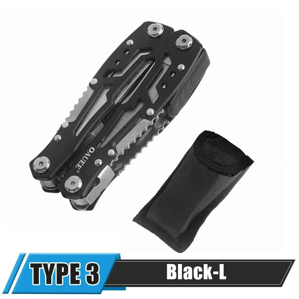 Multi-tool Pocket Knife Pliers - Versatile Outdoor Tactical Gear for Hunting and Survival - Trekker Essentials