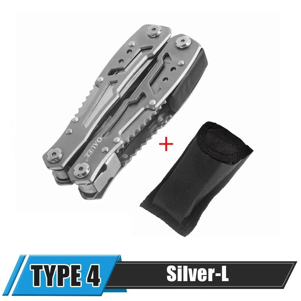 Multi-tool Pocket Knife Pliers - Versatile Outdoor Tactical Gear for Hunting and Survival - Trekker Essentials
