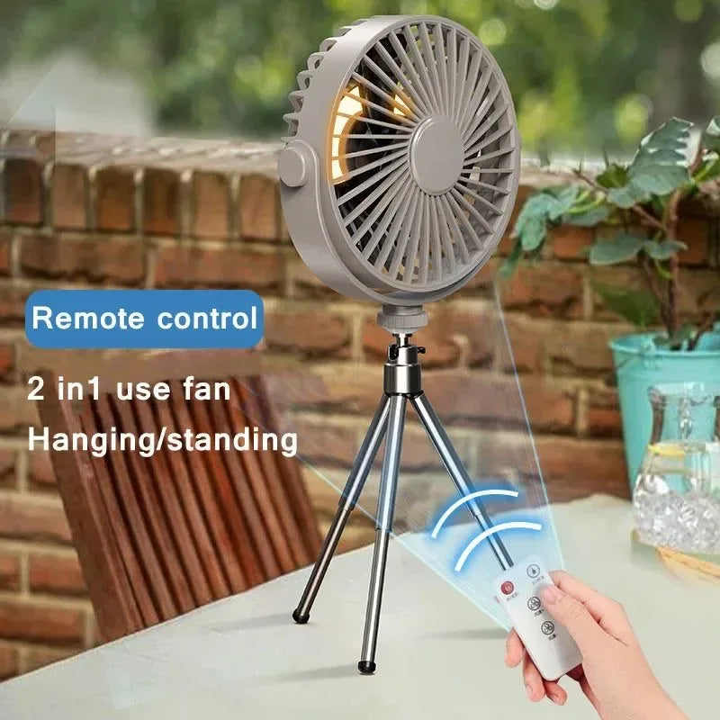 Multifunction Home Outdoor Camping Ceiling Fan - Trekker Essentials