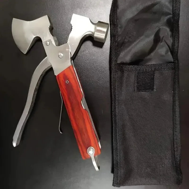 Multifunctional Ax Safety Hammer - Car Tool, Lifesaving Hammer, Claw Hammer for Outdoor Adventures - Trekker Essentials