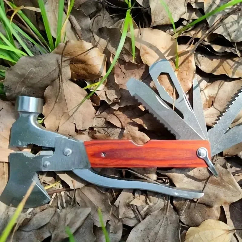 Multifunctional Ax Safety Hammer - Car Tool, Lifesaving Hammer, Claw Hammer for Outdoor Adventures - Trekker Essentials