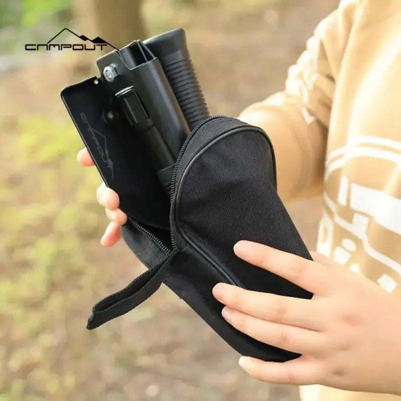 Multifunctional Folding Tactical Shovel for Camping and Survival - Trekker Essentials