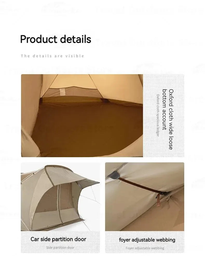 Naturehike Car Side Tent - SUV Awning Shelter for Camping & Glamping - Trekker Essentials