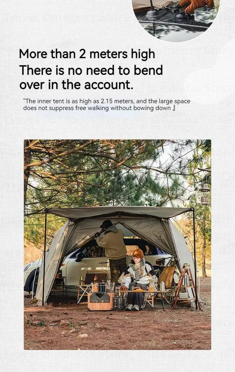 Naturehike Car Side Tent - SUV Awning Shelter for Camping & Glamping - Trekker Essentials