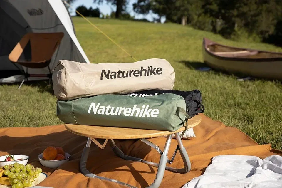 Naturehike Ultralight Folding Camping Cot – Supports 330lbs, Compact & Portable - Trekker Essentials