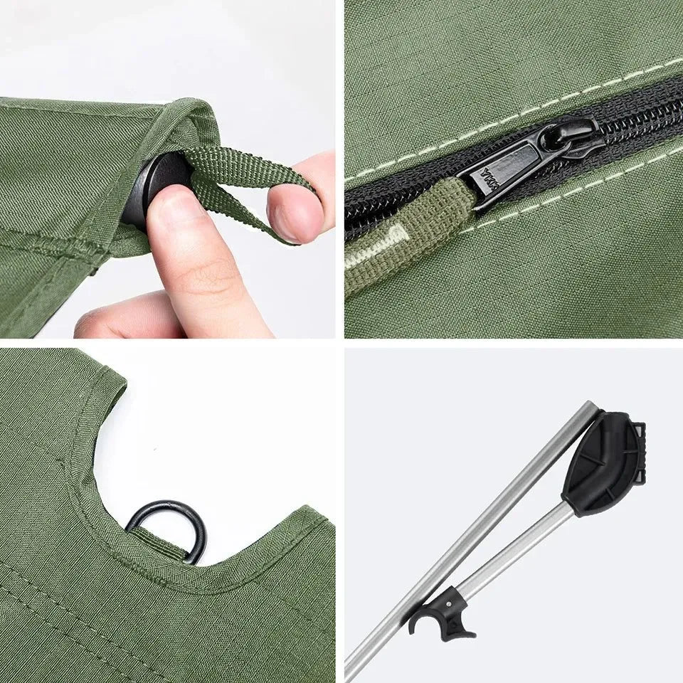 Naturehike Ultralight Folding Camping Cot – Supports 330lbs, Compact & Portable - Trekker Essentials