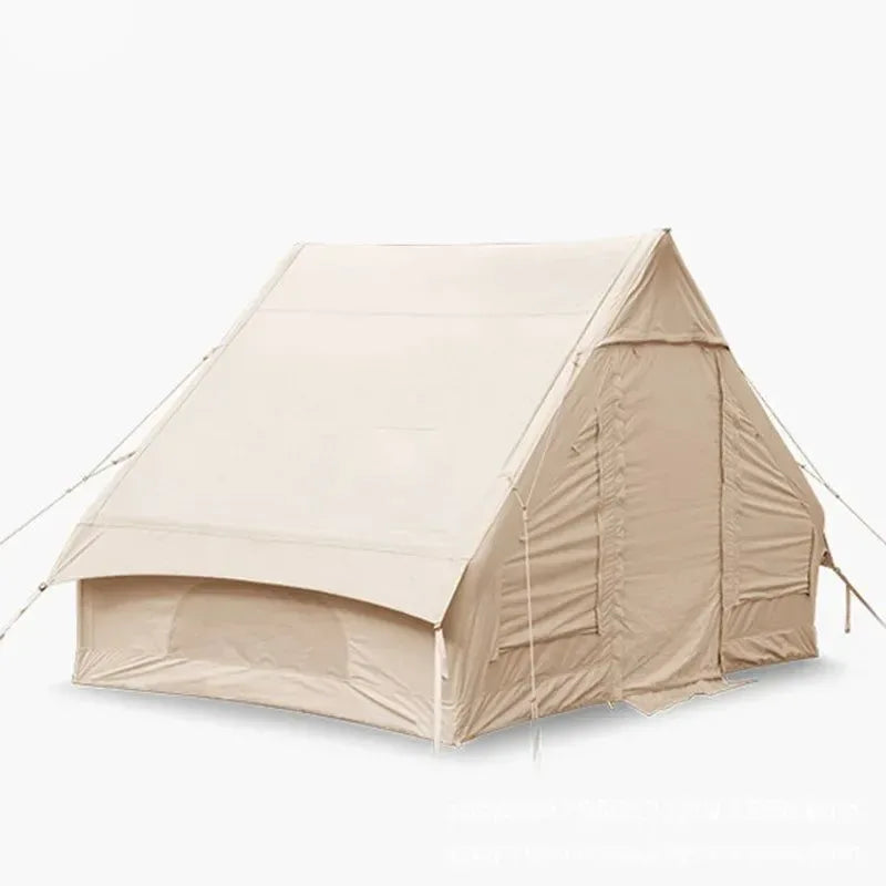 New Large Camping Tent: Waterproof Inflatable Tent House for Family Hiking, Camping, Backpacking, and Beach Trips - Trekker Essentials