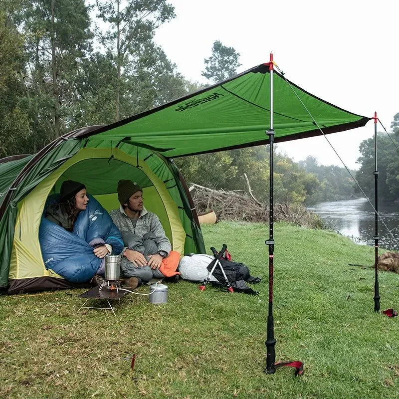 New Tunnel Camping Tent: 2-Person Ultralight 20D Waterproof 4-Season Travel Tent - Trekker Essentials