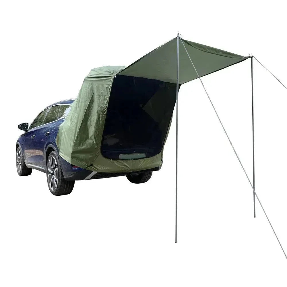 NoEnName_Null Outdoor Car Trunk Tent with Canopy - Extend Your Camping Experience - Trekker Essentials