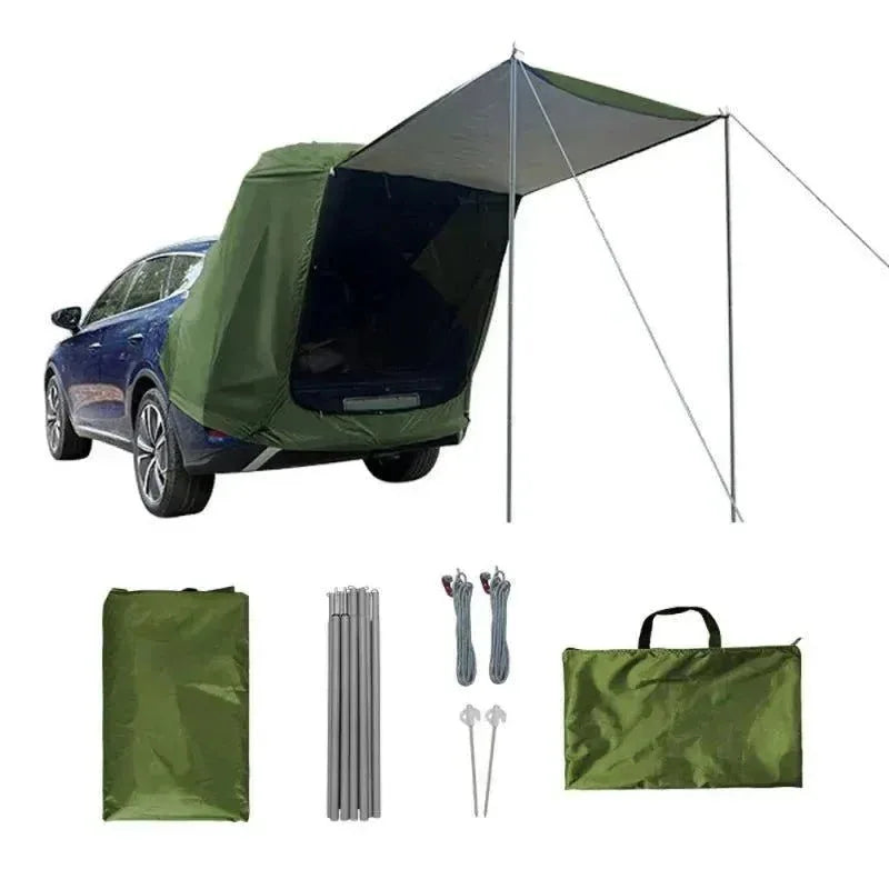 NoEnName_Null Outdoor Car Trunk Tent with Canopy - Extend Your Camping Experience - Trekker Essentials