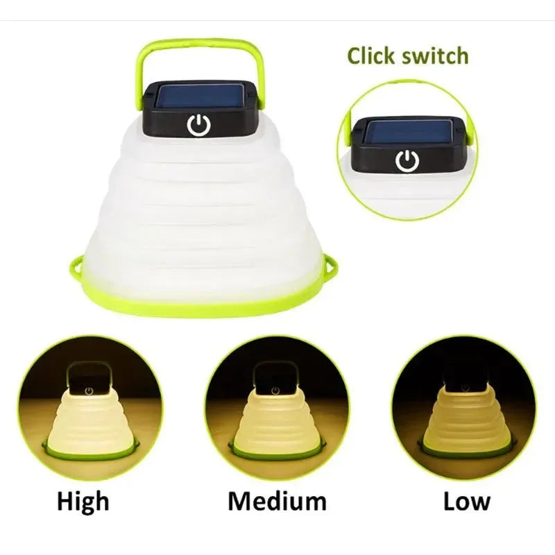 Novel and Exotic Solar Lighting Lamp - Portable LED Lantern for Outdoor Use - Trekker Essentials