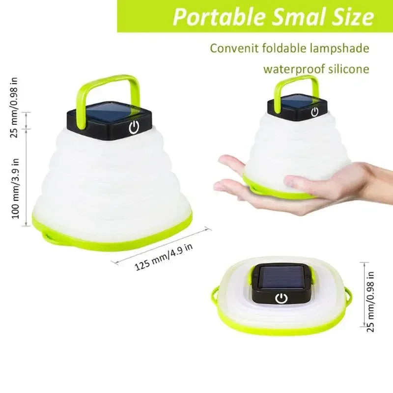 Novel and Exotic Solar Lighting Lamp - Portable LED Lantern for Outdoor Use - Trekker Essentials
