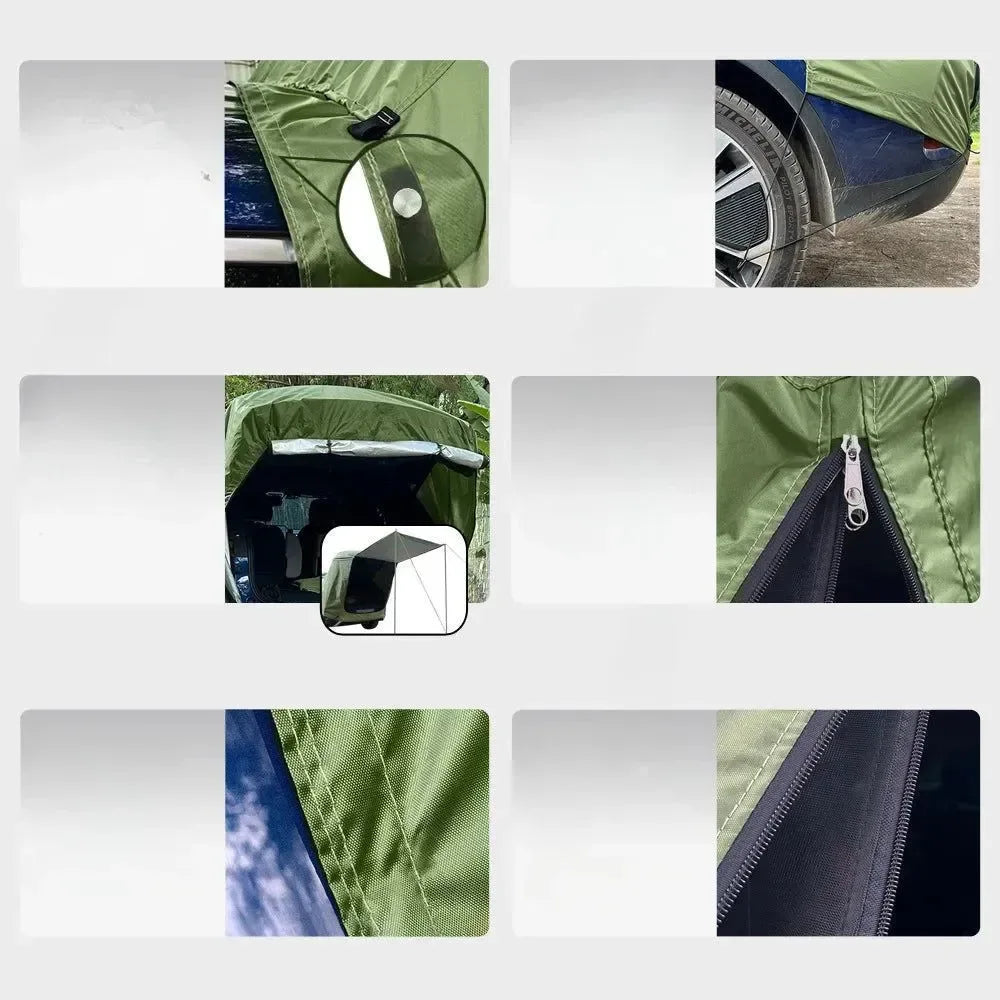 Null Outdoor SUV MPV Car Tail Tent - Multi-function Roof Extension - Trekker Essentials