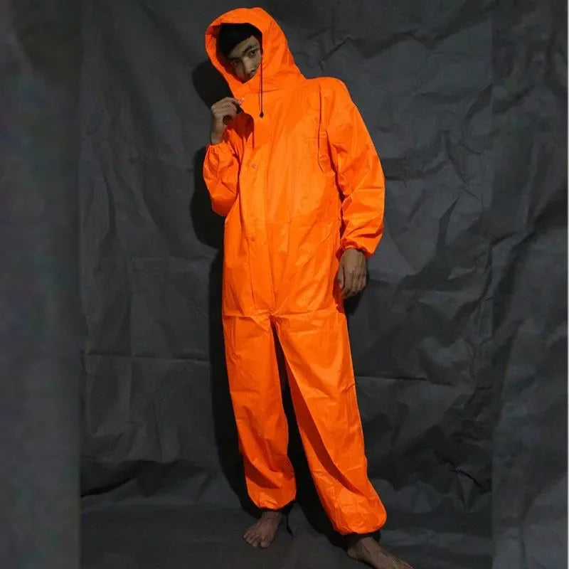 One-Piece Motorcycle Rain Suit – Waterproof, Dustproof, and Protective Adult Workwear - Trekker Essentials