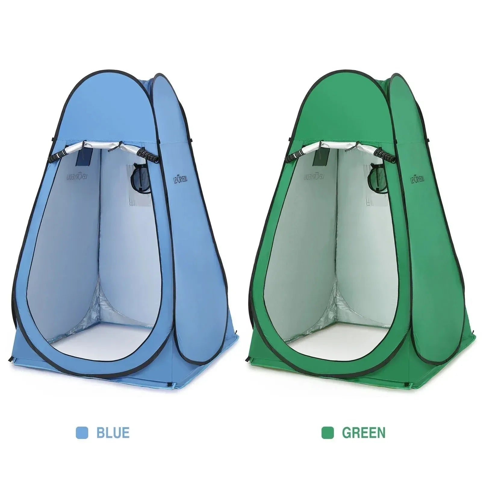 One-Touch Ultralight Changing Tent - Portable Outdoor Camping Beach Instant Shower Tent, Pop Up Privacy Shelter with Window - Trekker Essentials