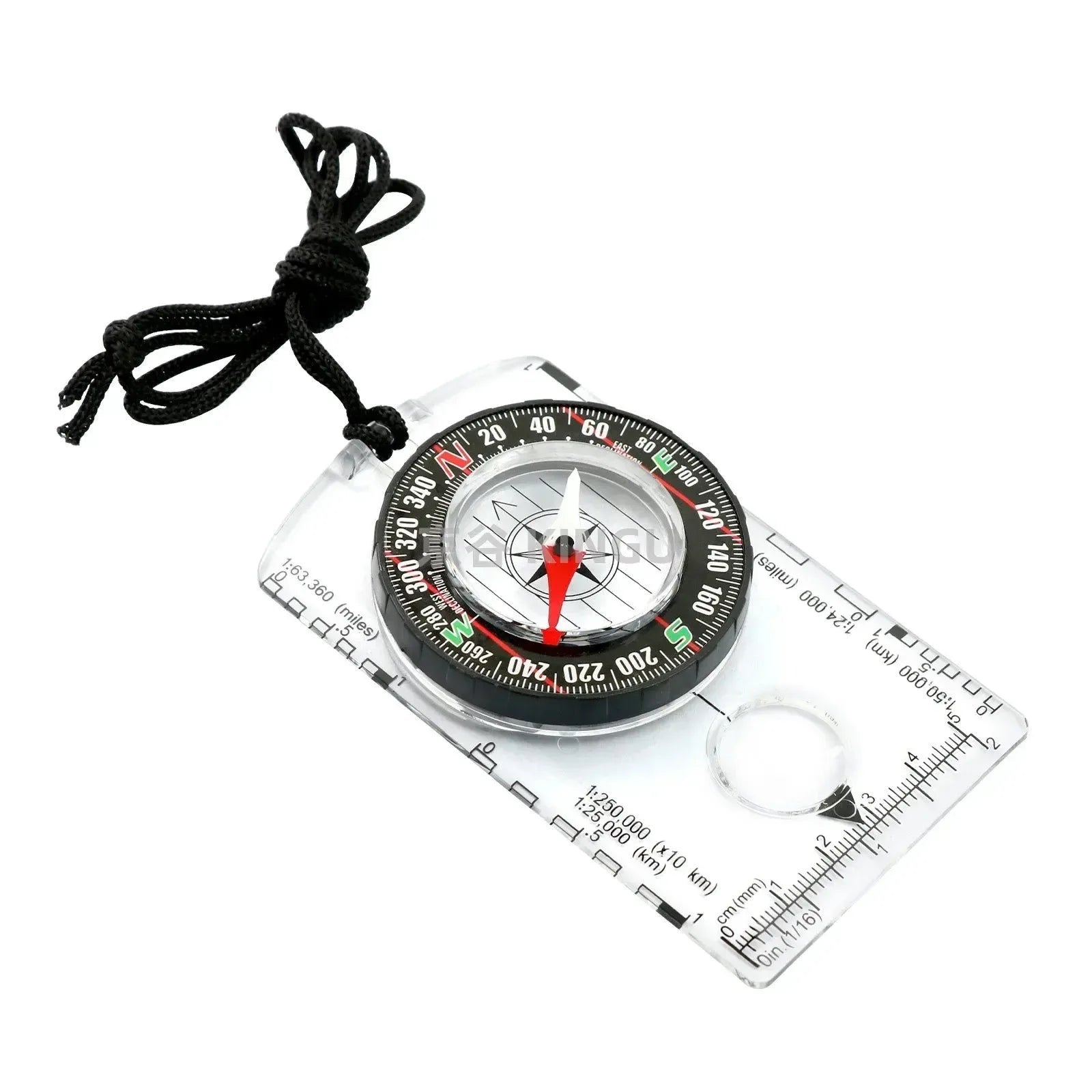 Orienteering Compass - Hiking Backpacking Compass | Advanced Scout Compass for Camping & Navigation - Baseplate Survival Tool - Trekker Essentials