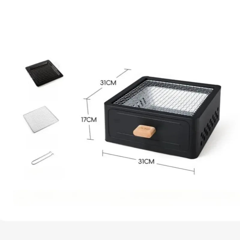 Outdoor BBQ Stove | Camping Stove for Tea Cooking, Household Indoor Carbon Charcoal Stove - Trekker Essentials