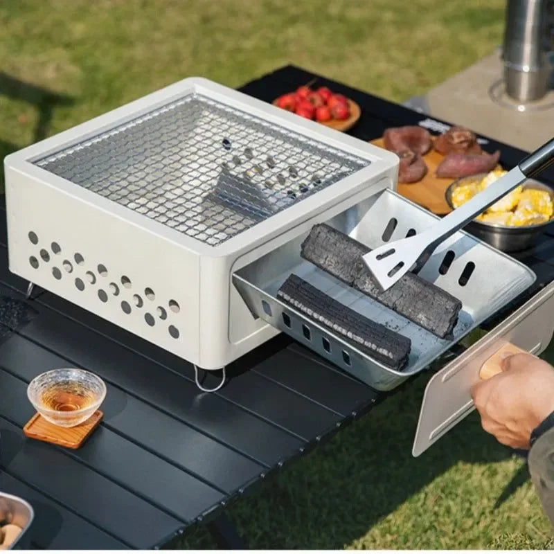 Outdoor BBQ Stove | Camping Stove for Tea Cooking, Household Indoor Carbon Charcoal Stove - Trekker Essentials