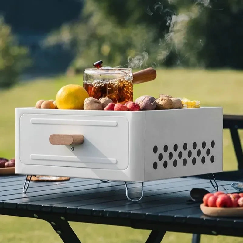 Outdoor BBQ Stove | Camping Stove for Tea Cooking, Household Indoor Carbon Charcoal Stove - Trekker Essentials