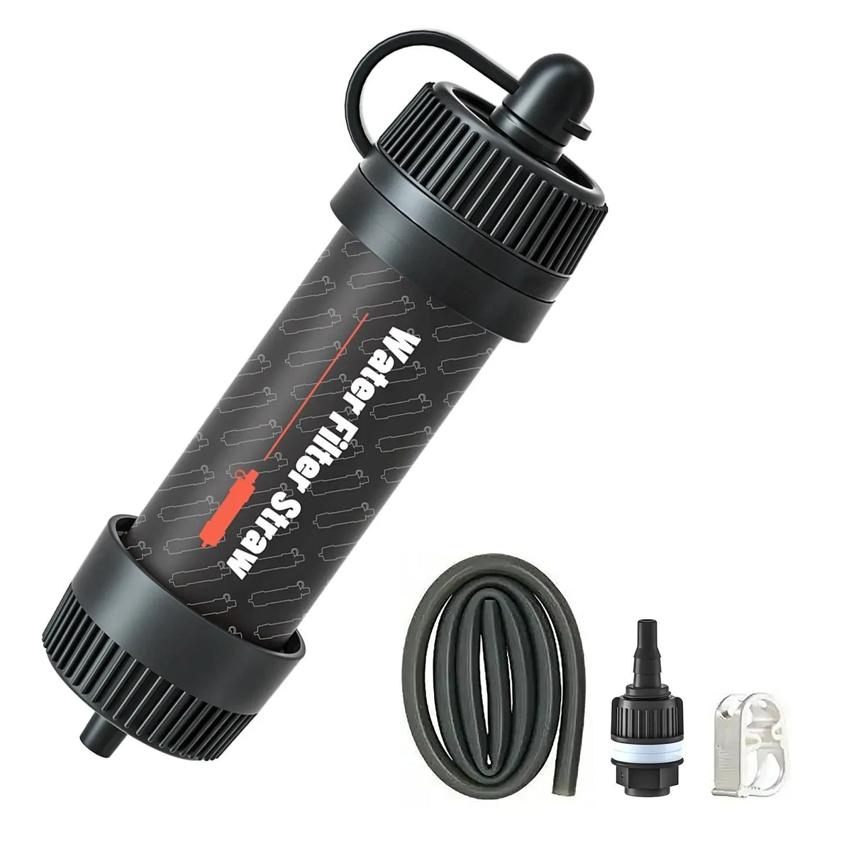 Outdoor Camping Compact Water Filter Straw - Portable Water Purifier S ...