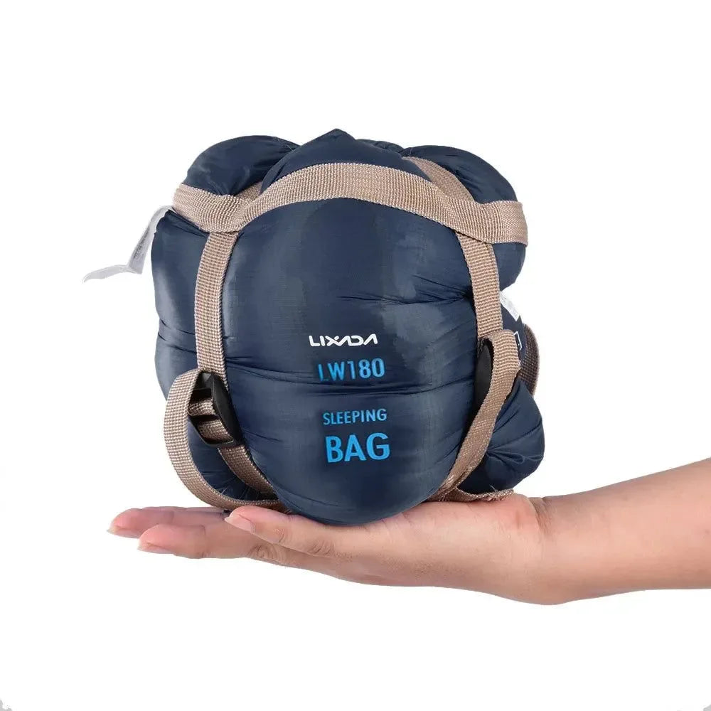 Outdoor Camping Envelope Sleeping Bag Camping Sleeping Bag Lazy Bag Travel Hiking Multifunction Ultra-light 680g - Trekker Essentials