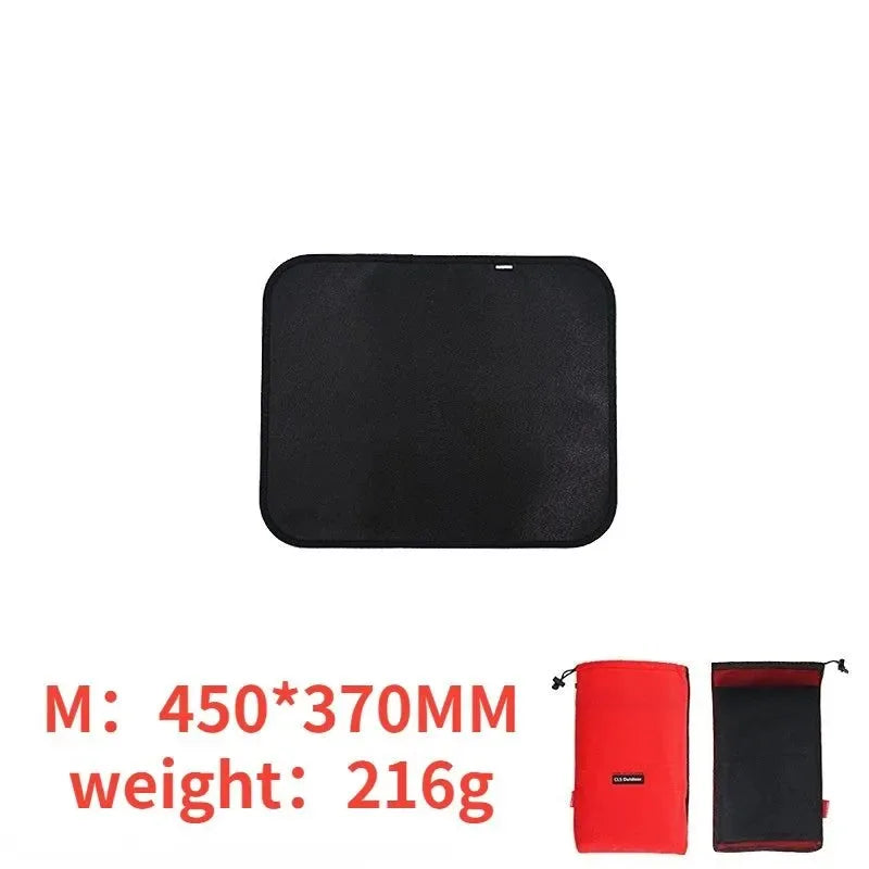 Outdoor Camping Fireproof Cloth Picnic Barbecue Flame Retardant Protective Mat - Trekker Essentials
