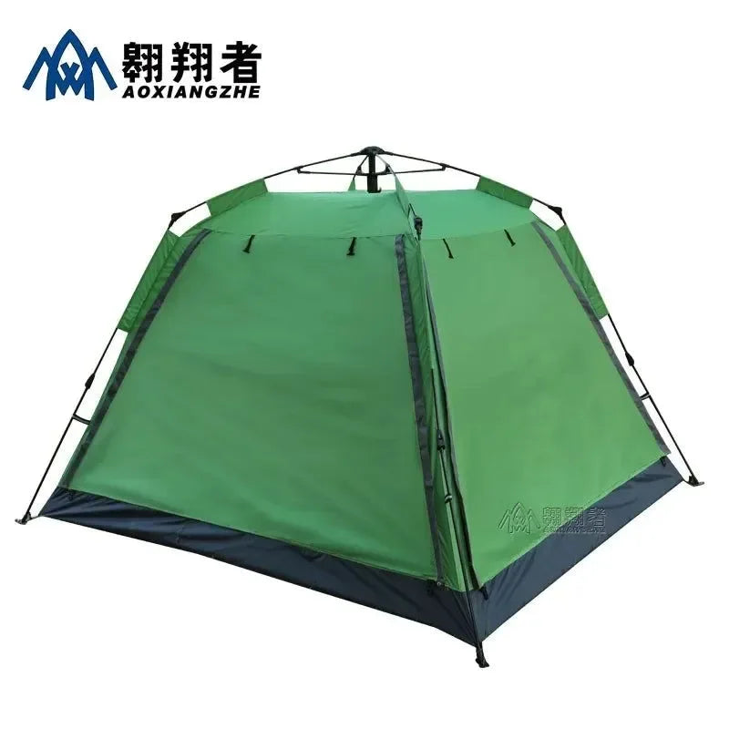 Outdoor Camping Increased Double-layer Storm-proof Tent - Trekker Essentials