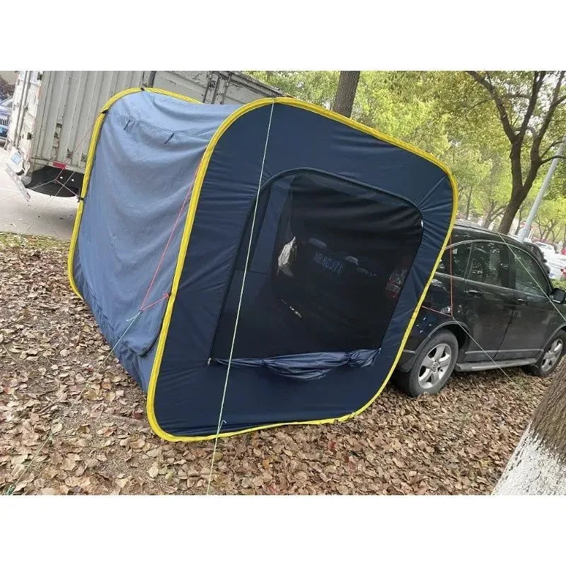 Outdoor Camping Pop-up Car Tent, Multi-person SUV Rear Trunk Tent - Trekker Essentials