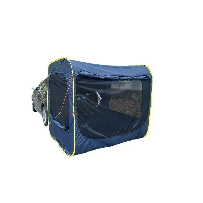 Outdoor Camping Pop-up Car Tent, Multi-person SUV Rear Trunk Tent - Trekker Essentials