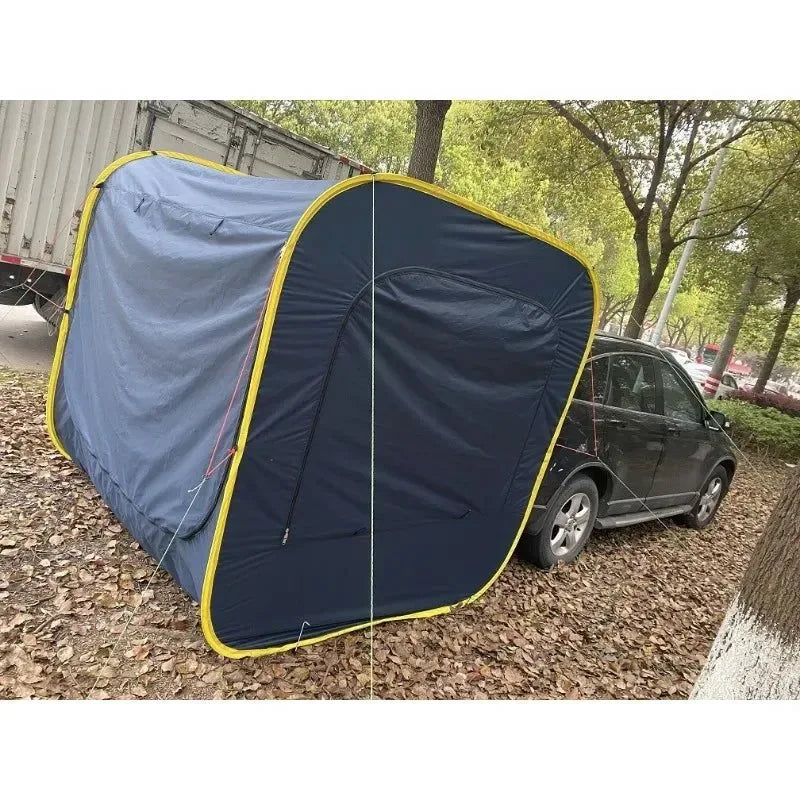 Outdoor Camping Pop-up Car Tent, Multi-person SUV Rear Trunk Tent - Trekker Essentials