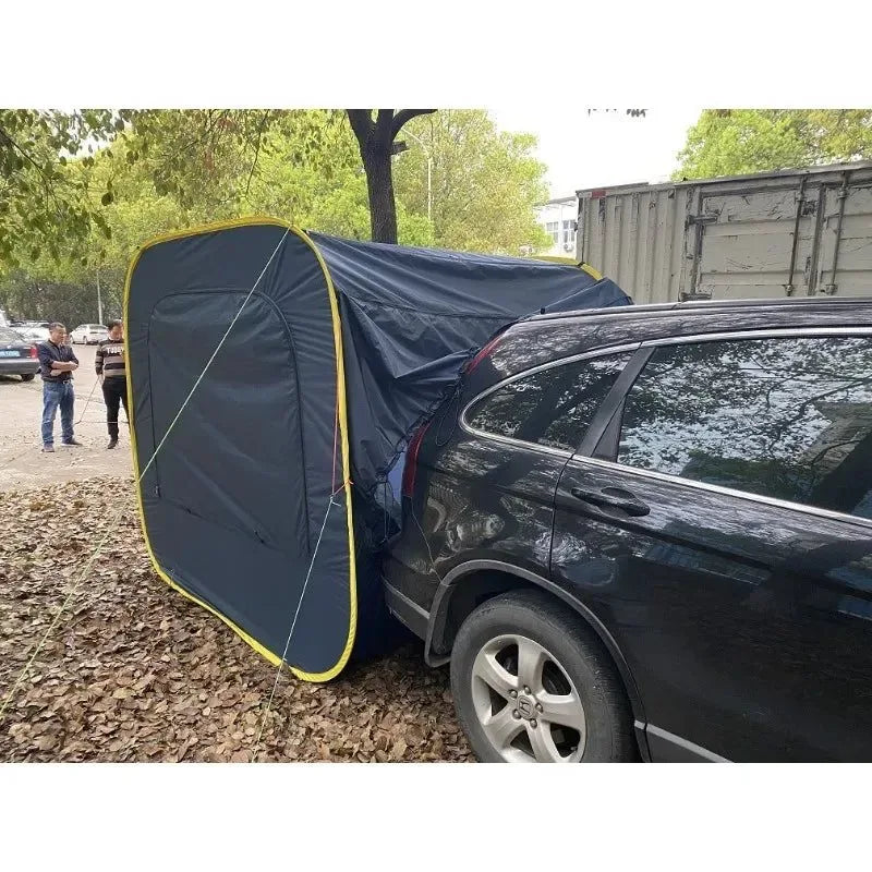 Outdoor Camping Pop-up Car Tent, Multi-person SUV Rear Trunk Tent - Trekker Essentials